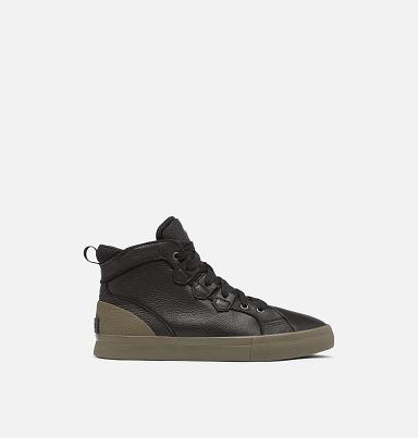 Sorel Caribou Mens Shoes Black - Sneaker NZ4856237